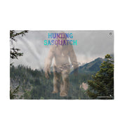 Hunting Sasquatch Scene Flag Novelty Product