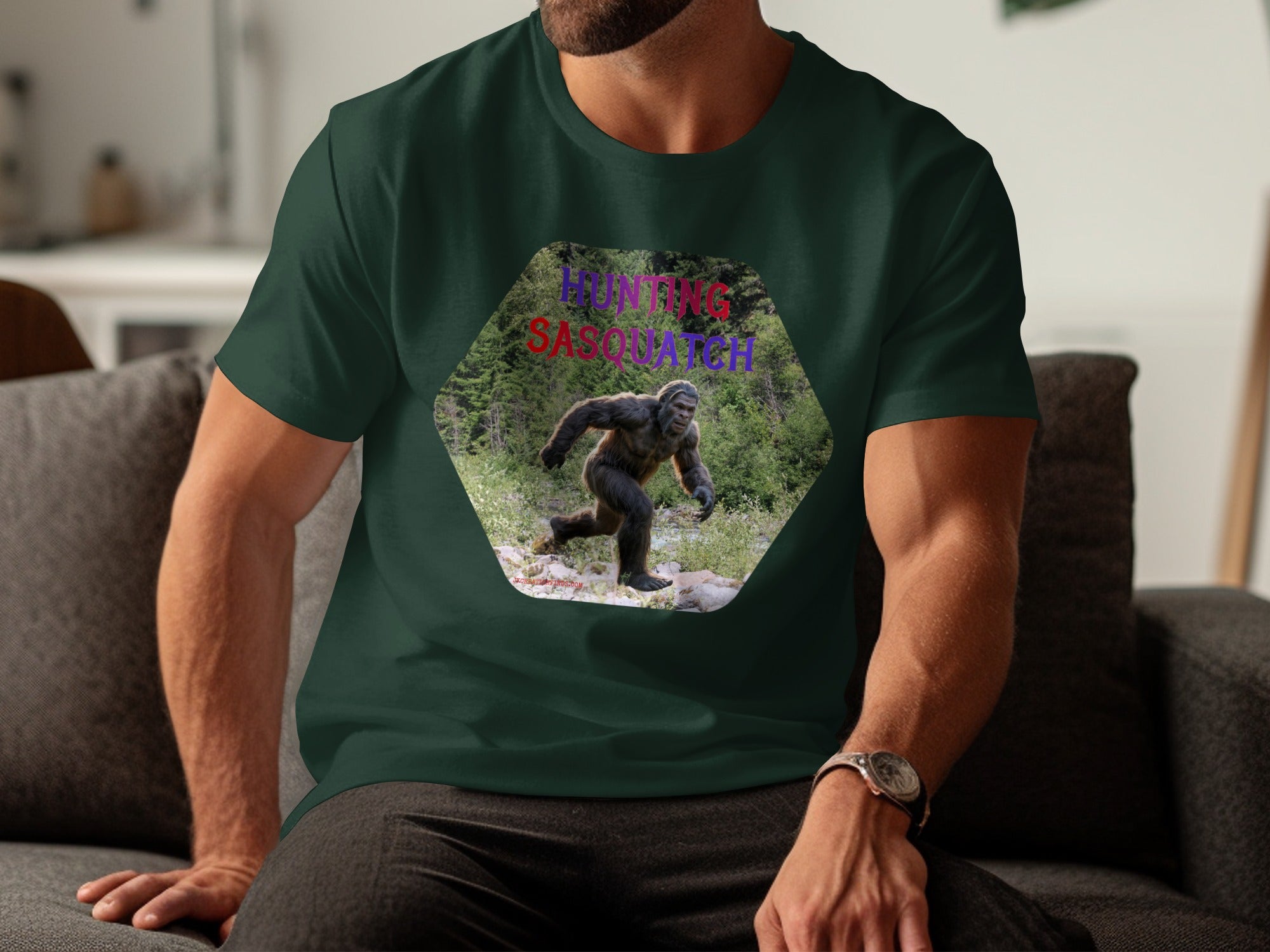 Hunting Sasquatch Outdoor Adventure T-Shirt product
