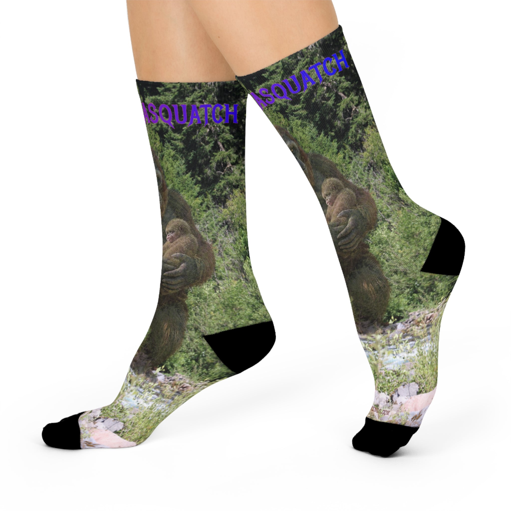 Sasquatch Novelty Socks Unique Bigfoot Design product