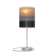 Stunning Sunset Beach Scene Designer Table Lamp
