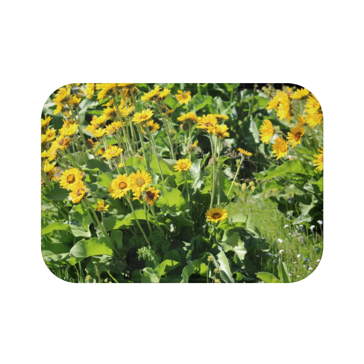 Vibrant Sunflower Field Rectangular Placemat