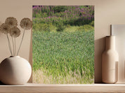 Green and Purple Blended Pastel Canvas product