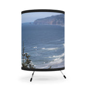 Scenic Coastal View Windswept Waves Ocean Decor Lamp