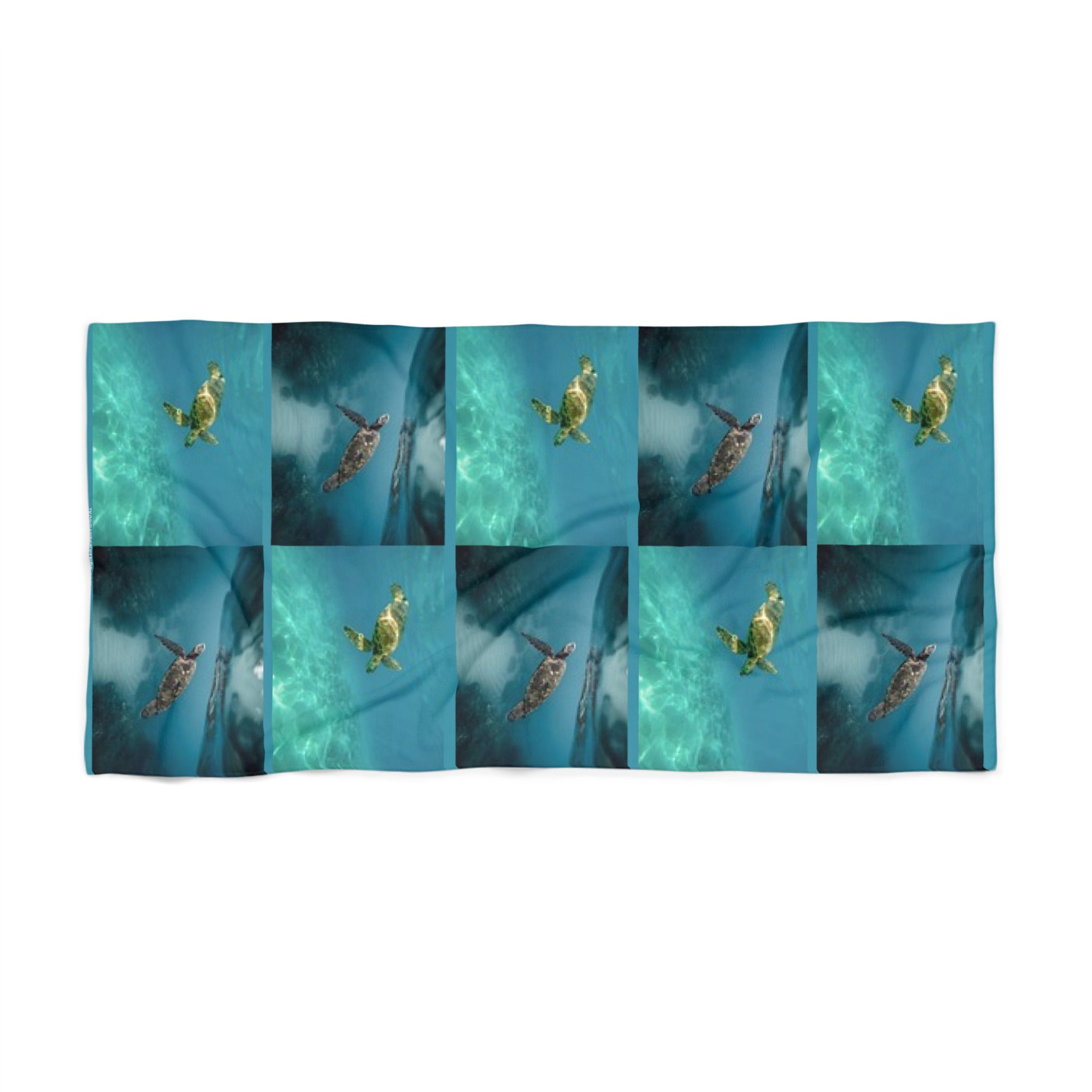 Sea Turtle and Ocean Patterned Blanket product