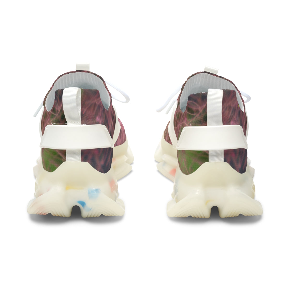 Unique Abstract Design Athletic Footwear for Running