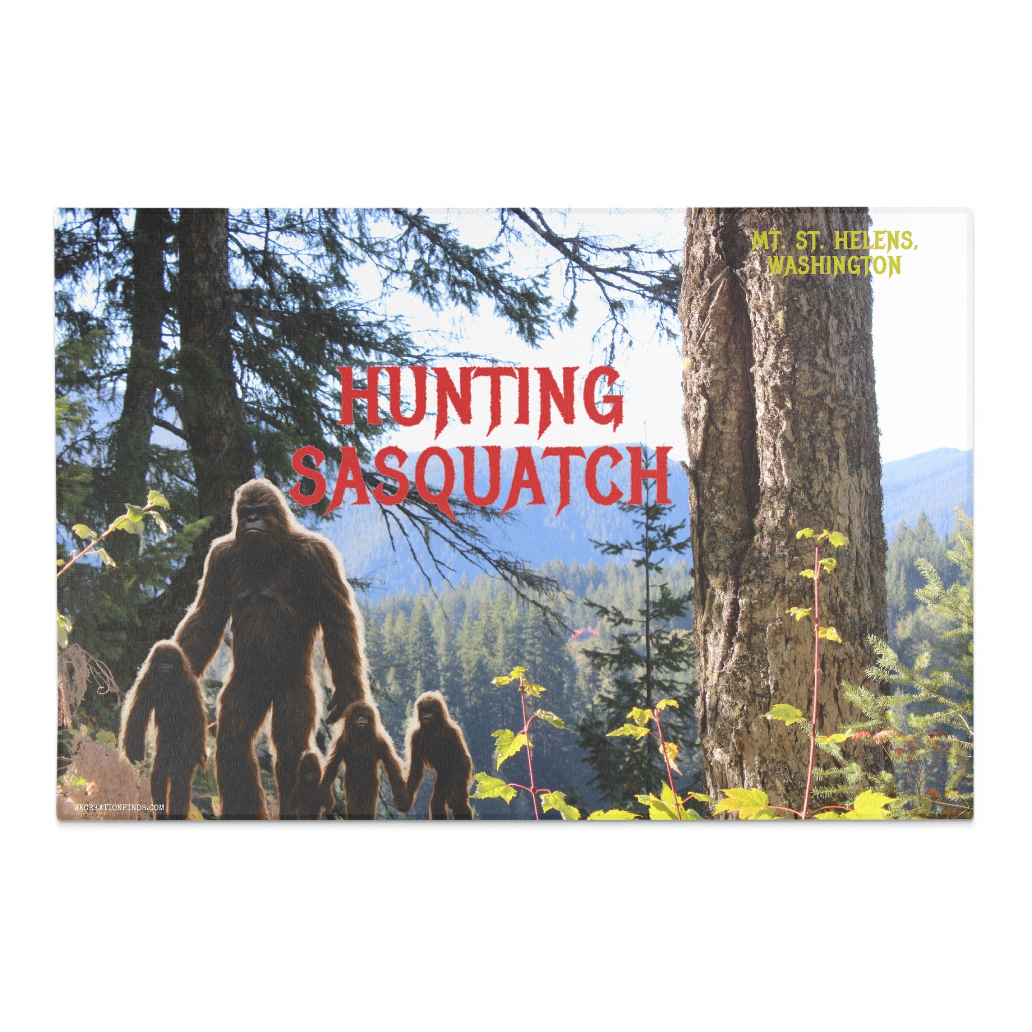 Hunting Sasquatch Mt St Helens Collectible Product