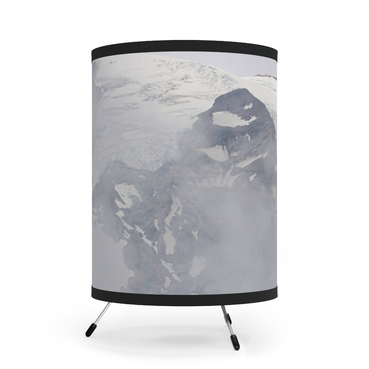 Stunning Mountain Landscape Print Drum Lamp Shade