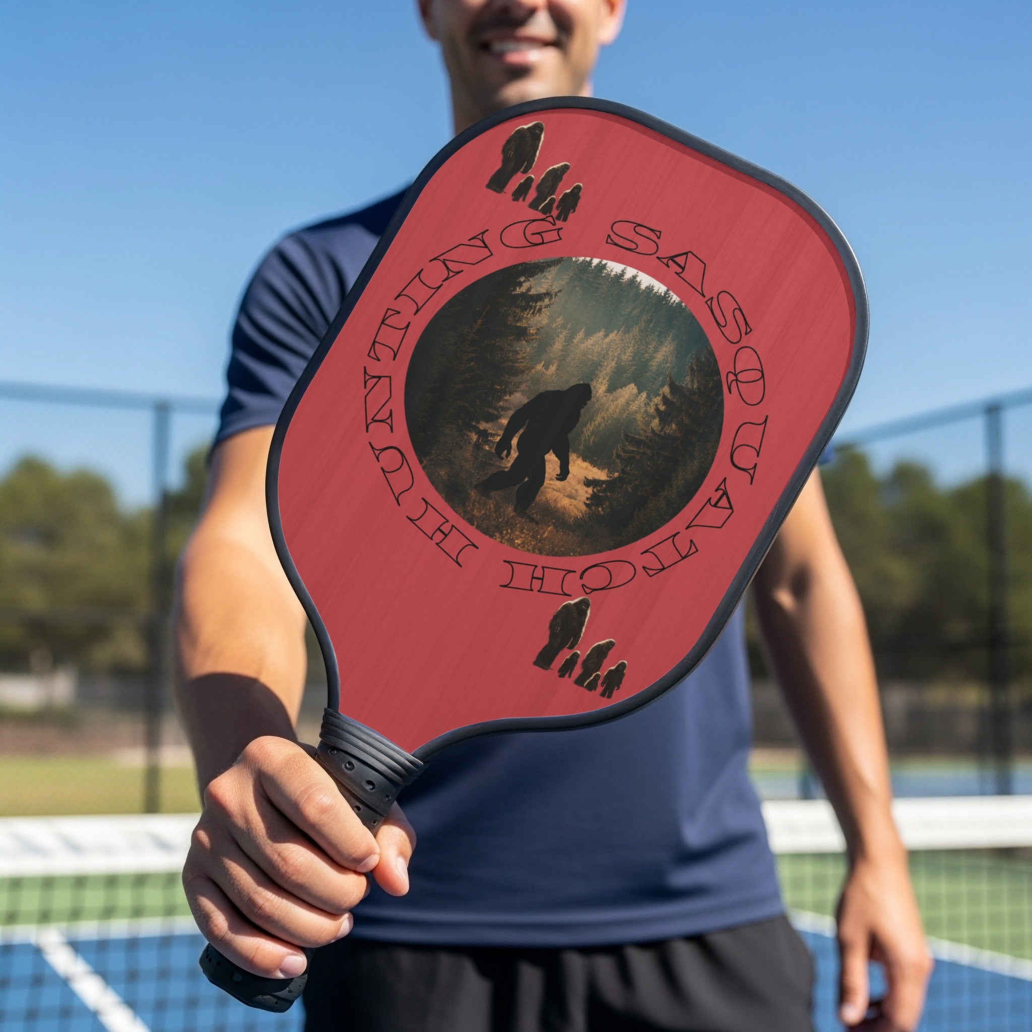 Hunting Sasquatch Design Pickleball Paddle product type
