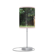 Beautiful Forest Scene Deer Design Table Lamp