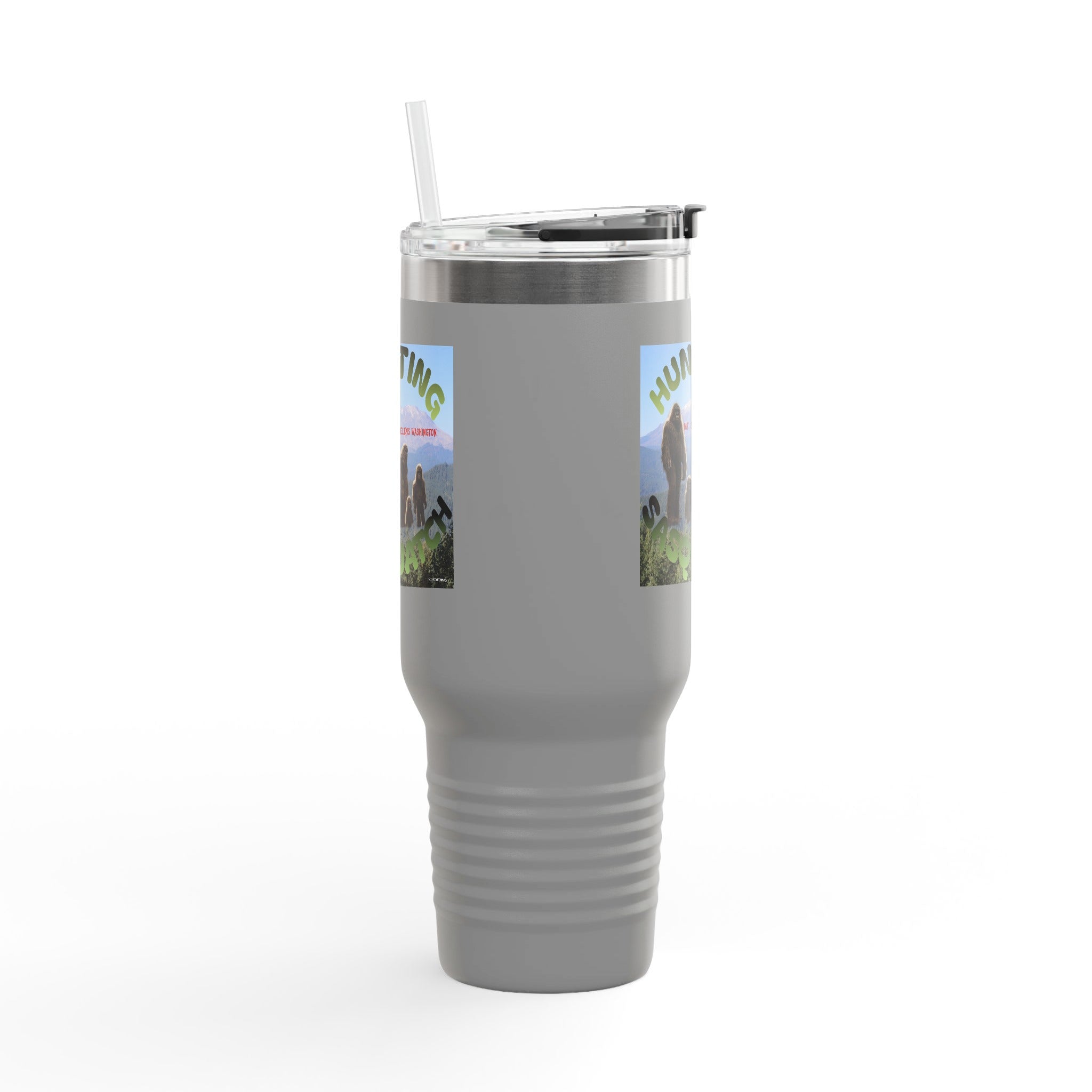 Hunting Bear Design Travel Friendly Tumbler product