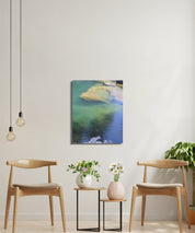 Serene Water Reflections Wall Art Canvas product