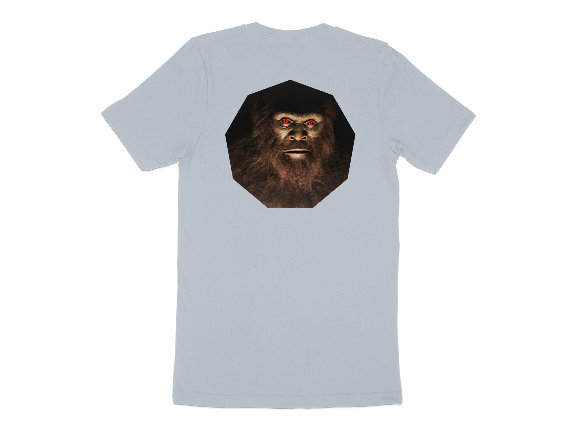 Bigfoot Glowing Eyes Graphic Tee Shirt product type
