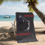 Hunting Sasquatch Graphic Beach Towel product