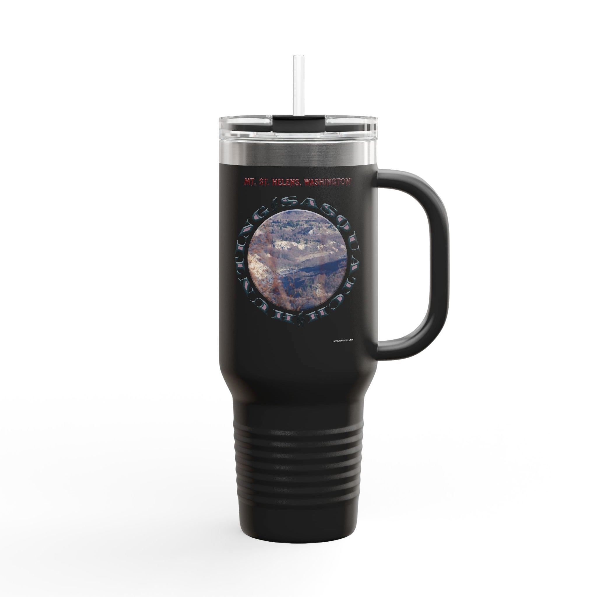 Mt St Helens Washington Sasquatch Hiking Travel Mug product