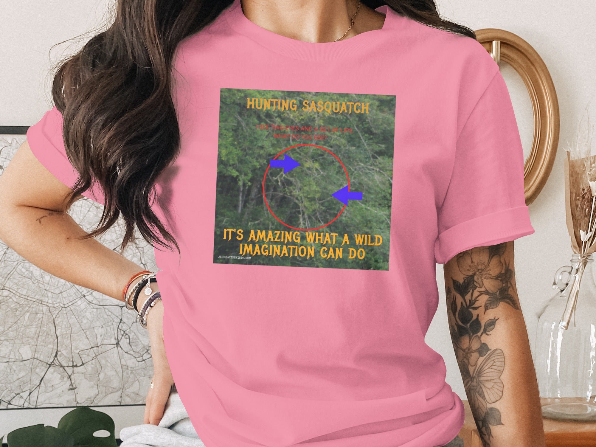 Hunting Sasquatch Amazing Wild Imagination Shirt product type