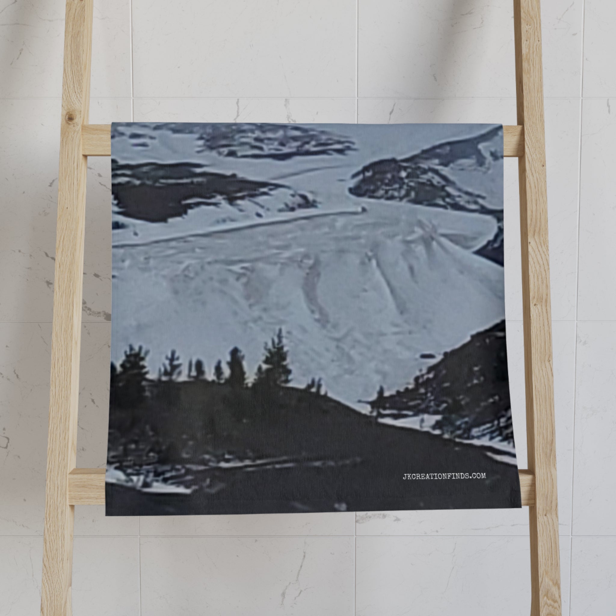 Scenic Snowy Mountain Print Decorative Hanging product type