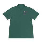 Stylish Green Polo with Unique Design Embroidered