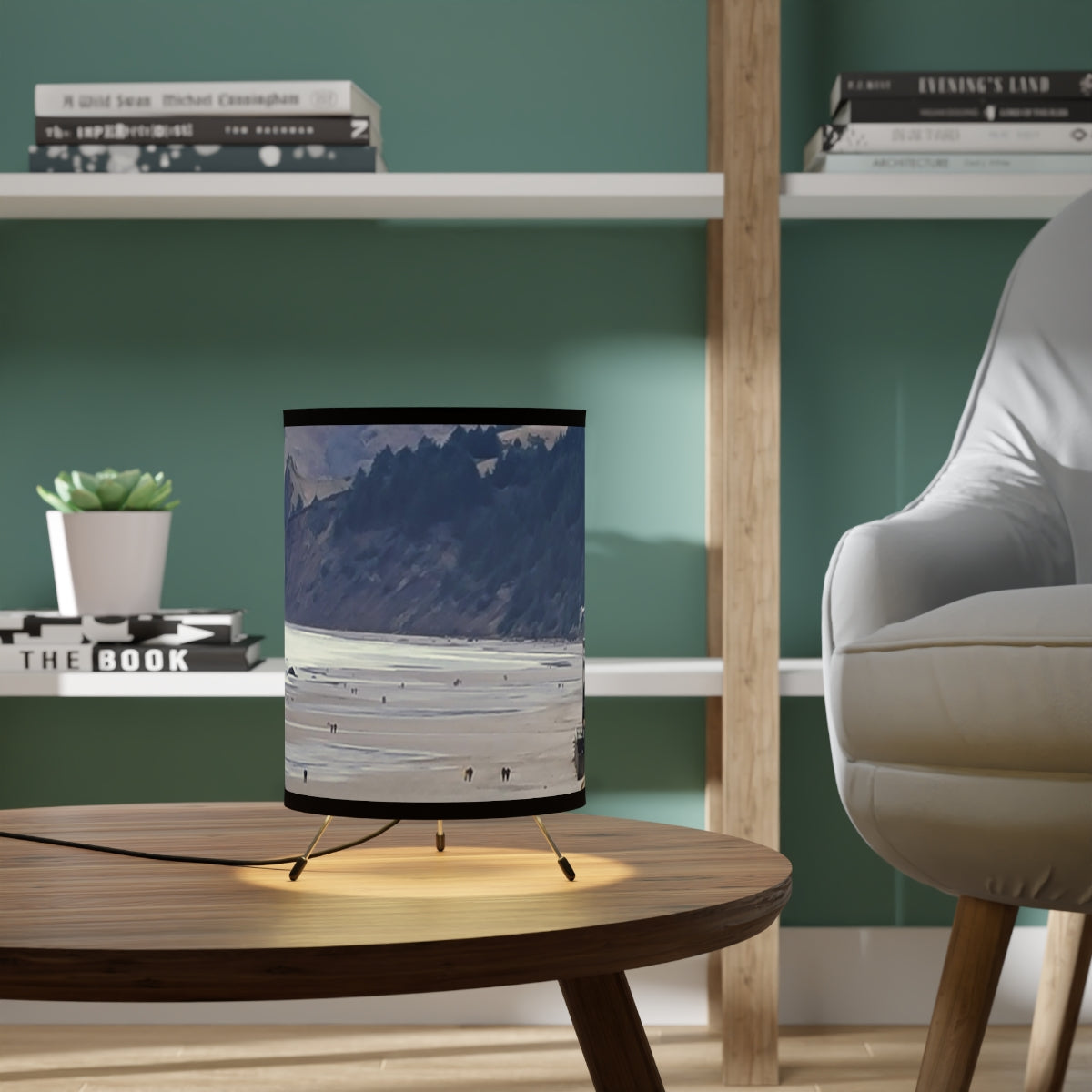 Seaside Landscape Lamp for Modern Home Décor Lighting