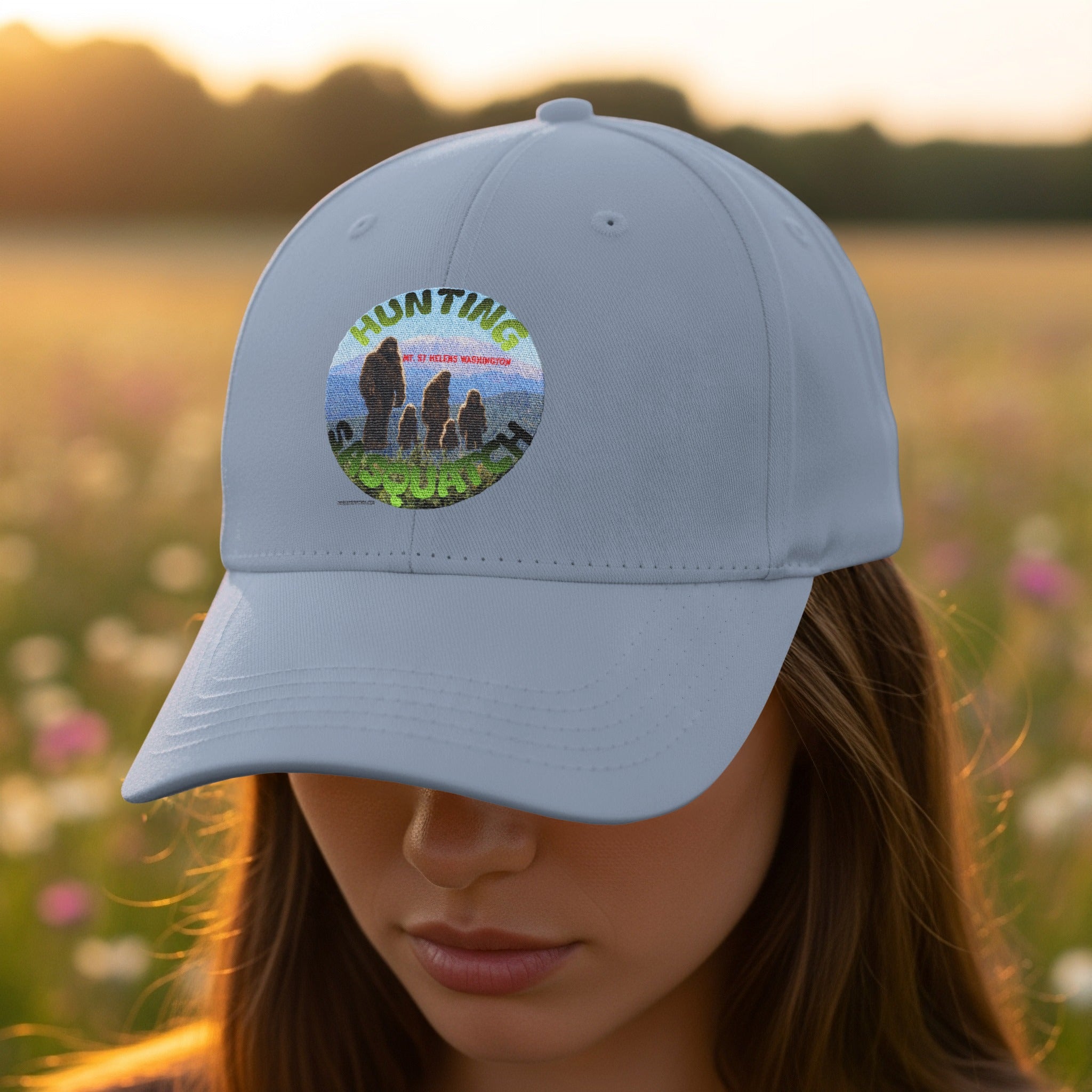 Hunting Sasquatch Graphic Hat for Outdoor Enthusiasts product