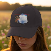 Unique Black Cap Featuring Artistic Design product