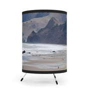 Unique Coastal Landscape Print Home Decor Lamp
