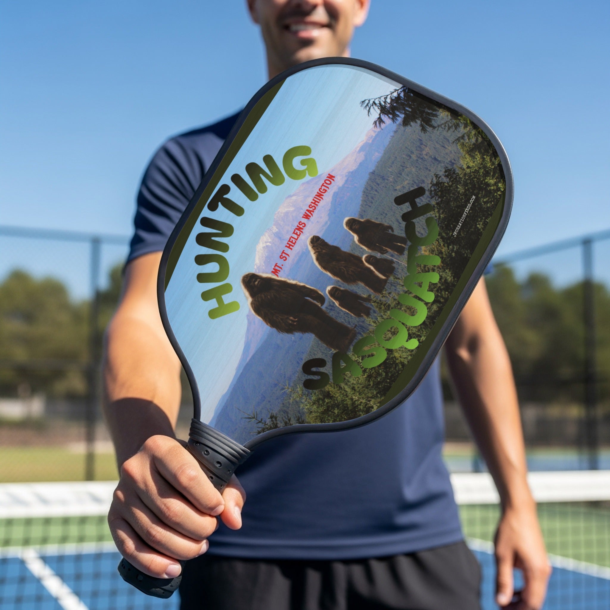Hunting Sasquatch pickleball paddle product