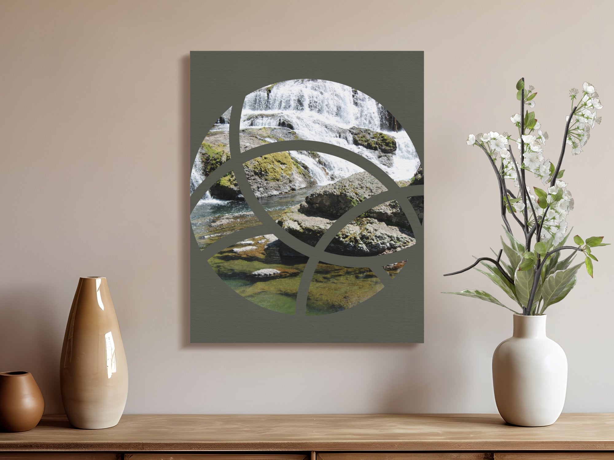 Abstract Nature Inspired Art Wall Decor product type