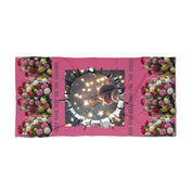 Inspirational Floral and Stars Themed Towel product
