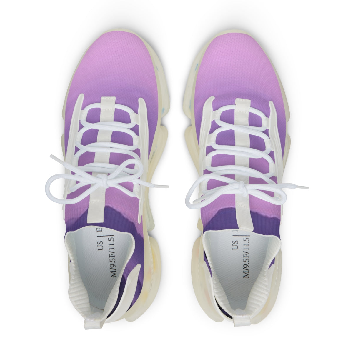 Stylish Purple and White Athletic Footwear for Men