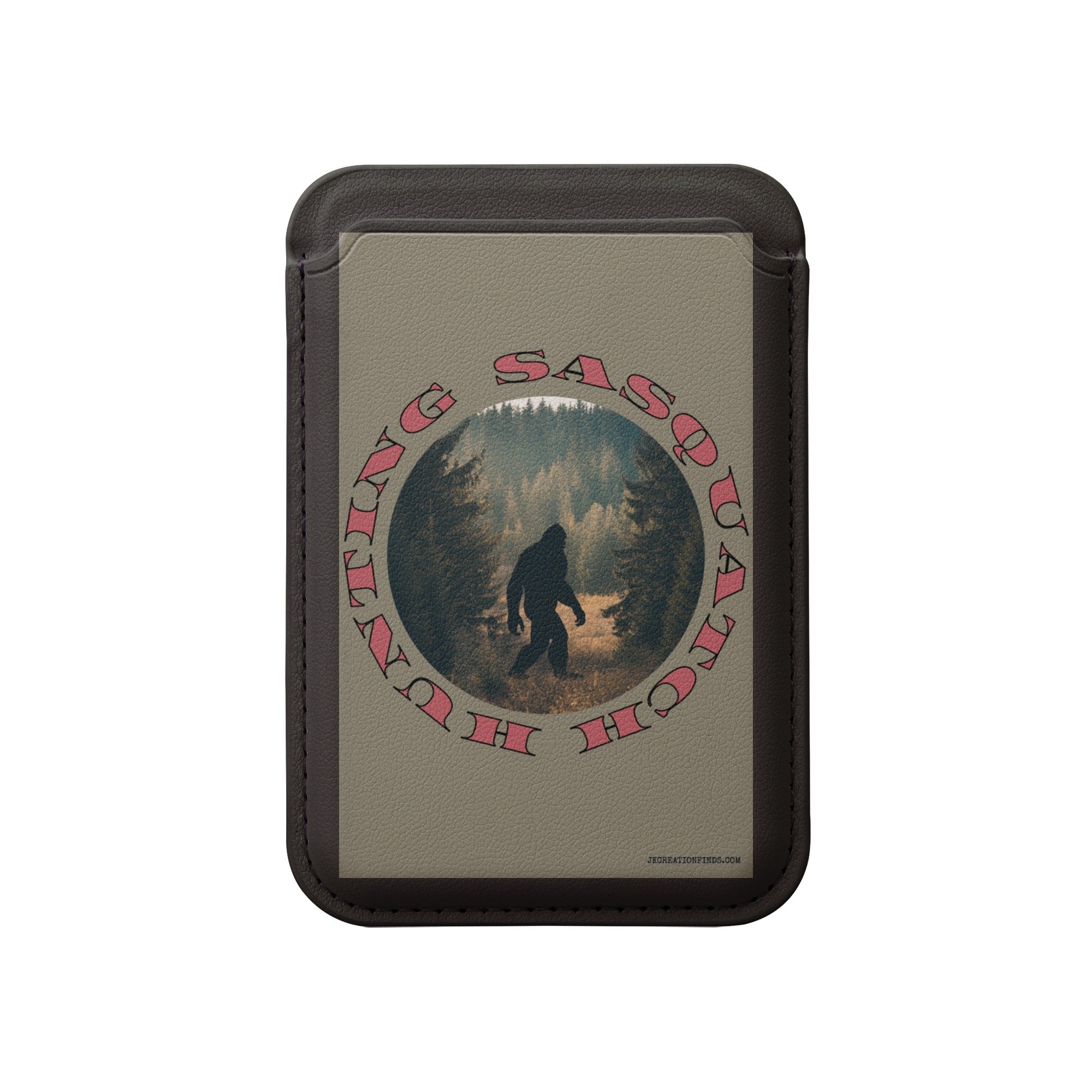 Hiking Sasquatch Hunter Leather Wallet product