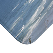 Abstract Blue and White Design Tablecloth