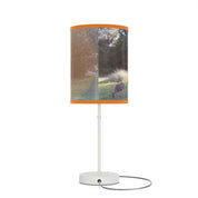 Beautiful Nature Scene Printed on a Stylish Table Lamp