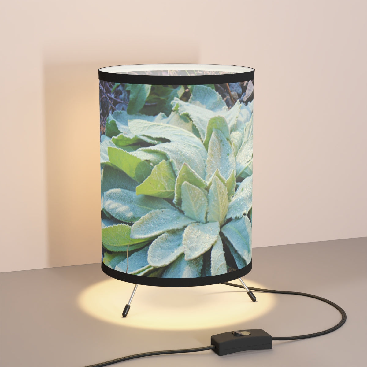 Succulent Plant Design Table Lamp for Home Decor