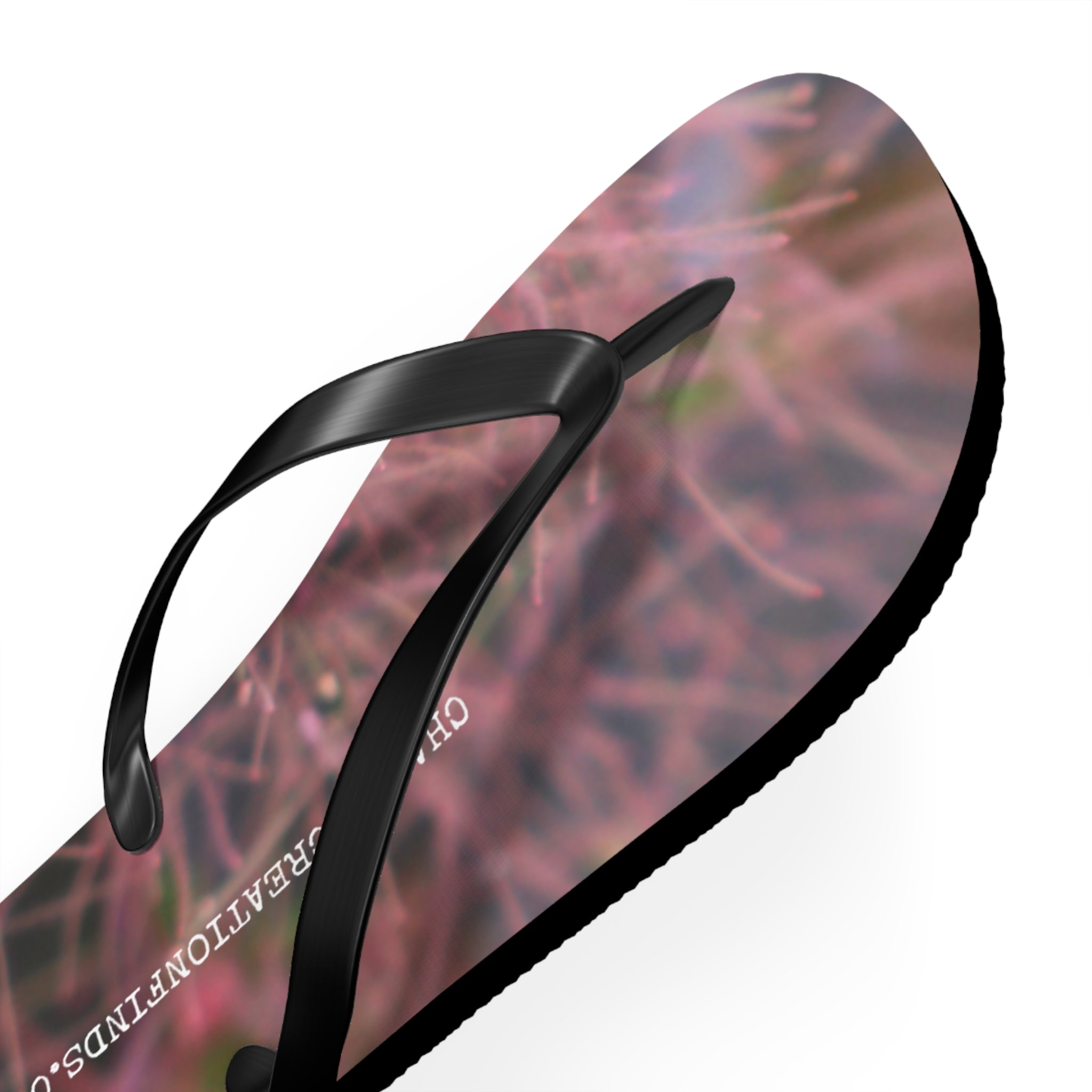 Stylish Floral Design Comfortable Flip Flops product