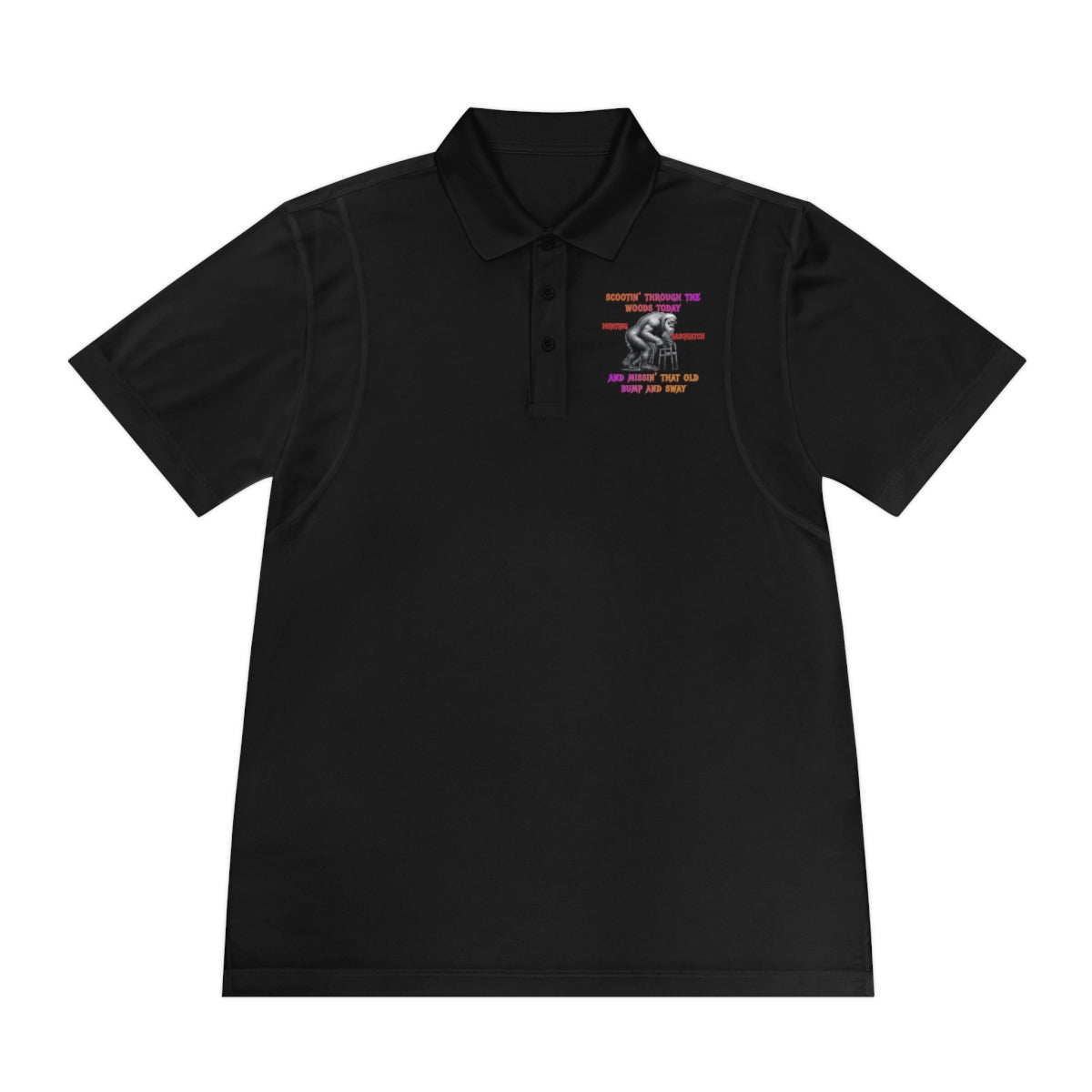 Unique Embroidered Dinosaur Design Polo Shirt Product