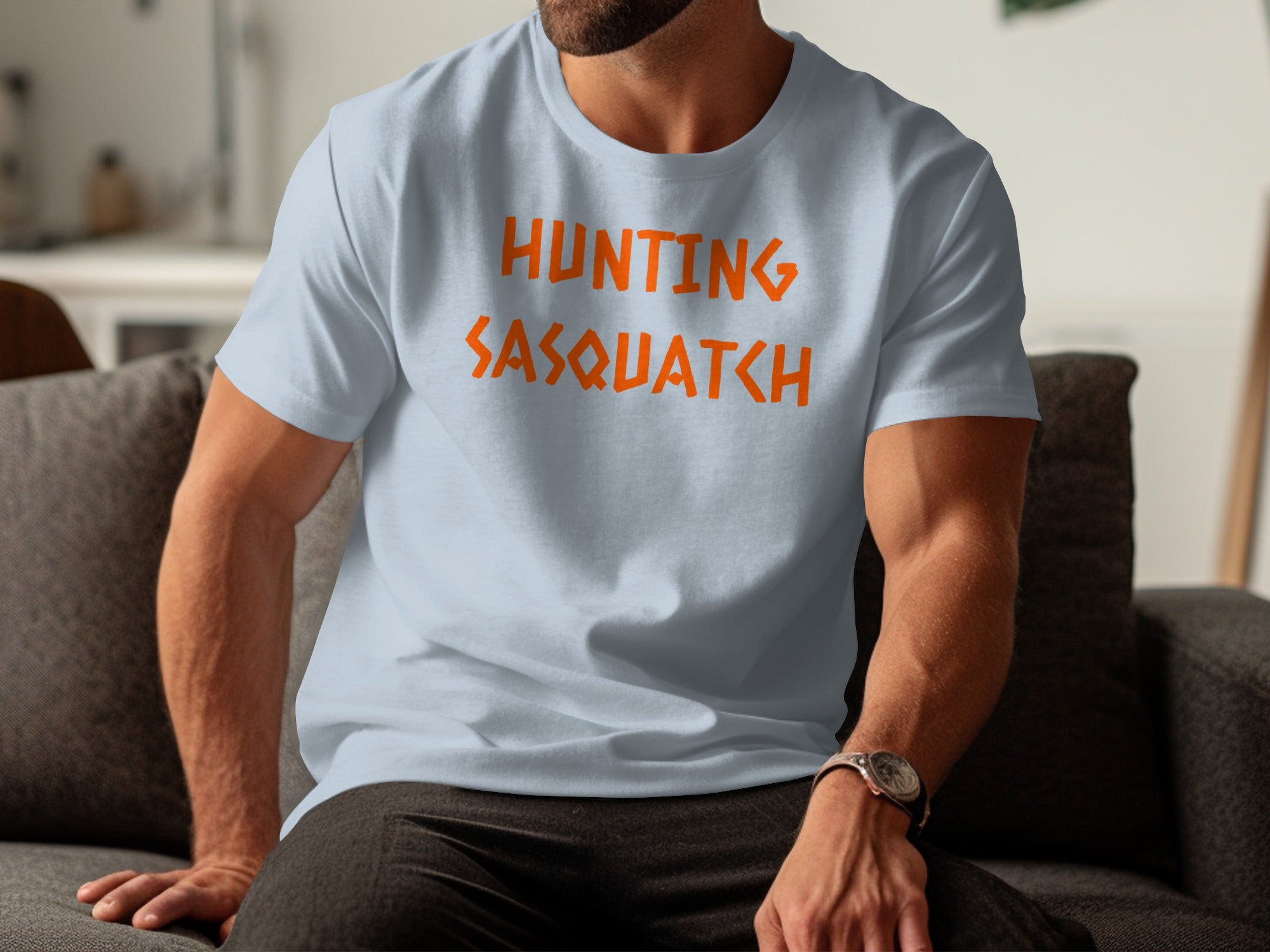 Hunting Sasquatch Graphic Men's T-Shirt product type