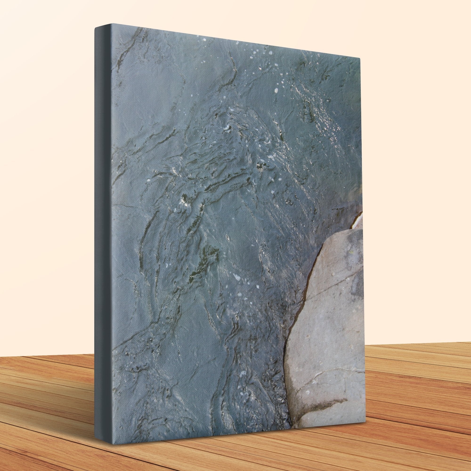 Abstract Fluid Motion on Canvas Wall Art product