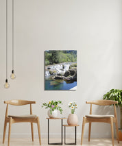 Serene Waterfall Photo Wall Art for Home Decor product type