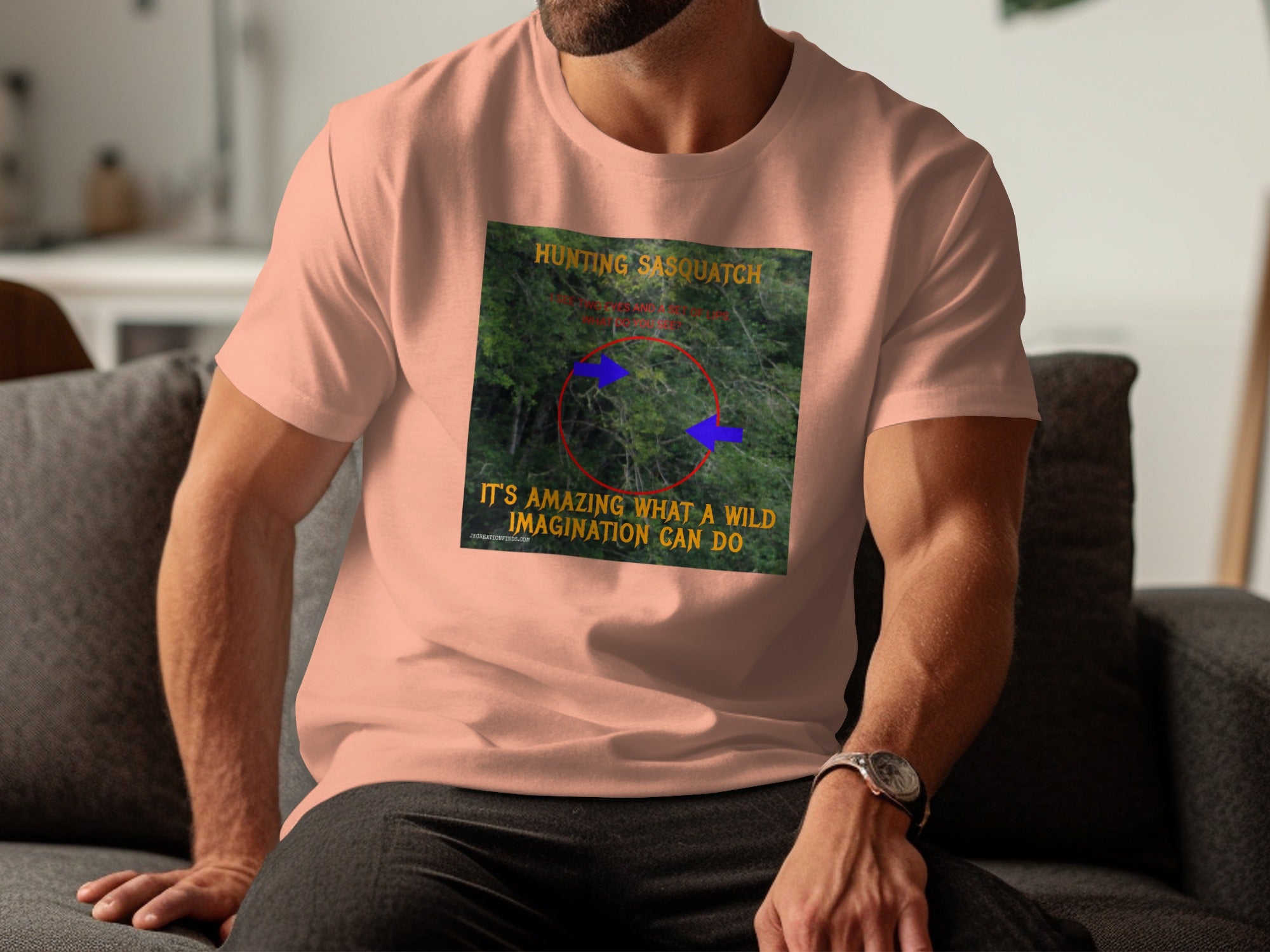 Amazing Hunting Sasquatch Imagination Graphic Shirt product