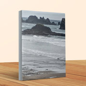 Coastal Seascape with Rugged Rocks Canvas Product