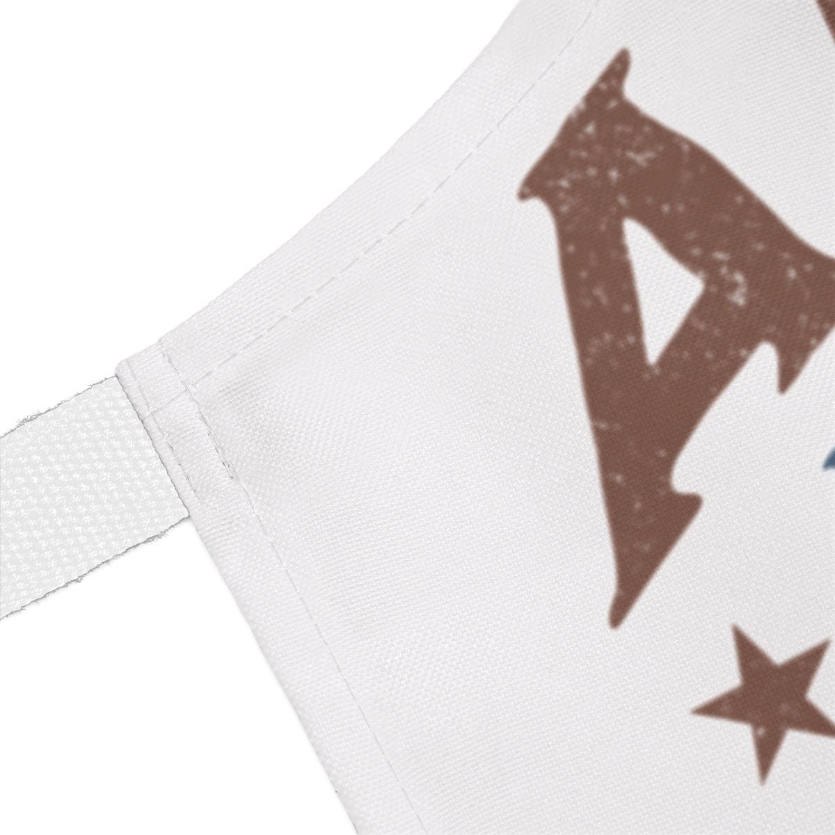 Vintage Patriotic Design Adjustable Apron Accessory