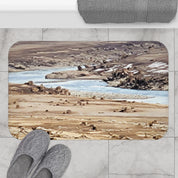 Breathtaking River Landscape Design Bath Mat