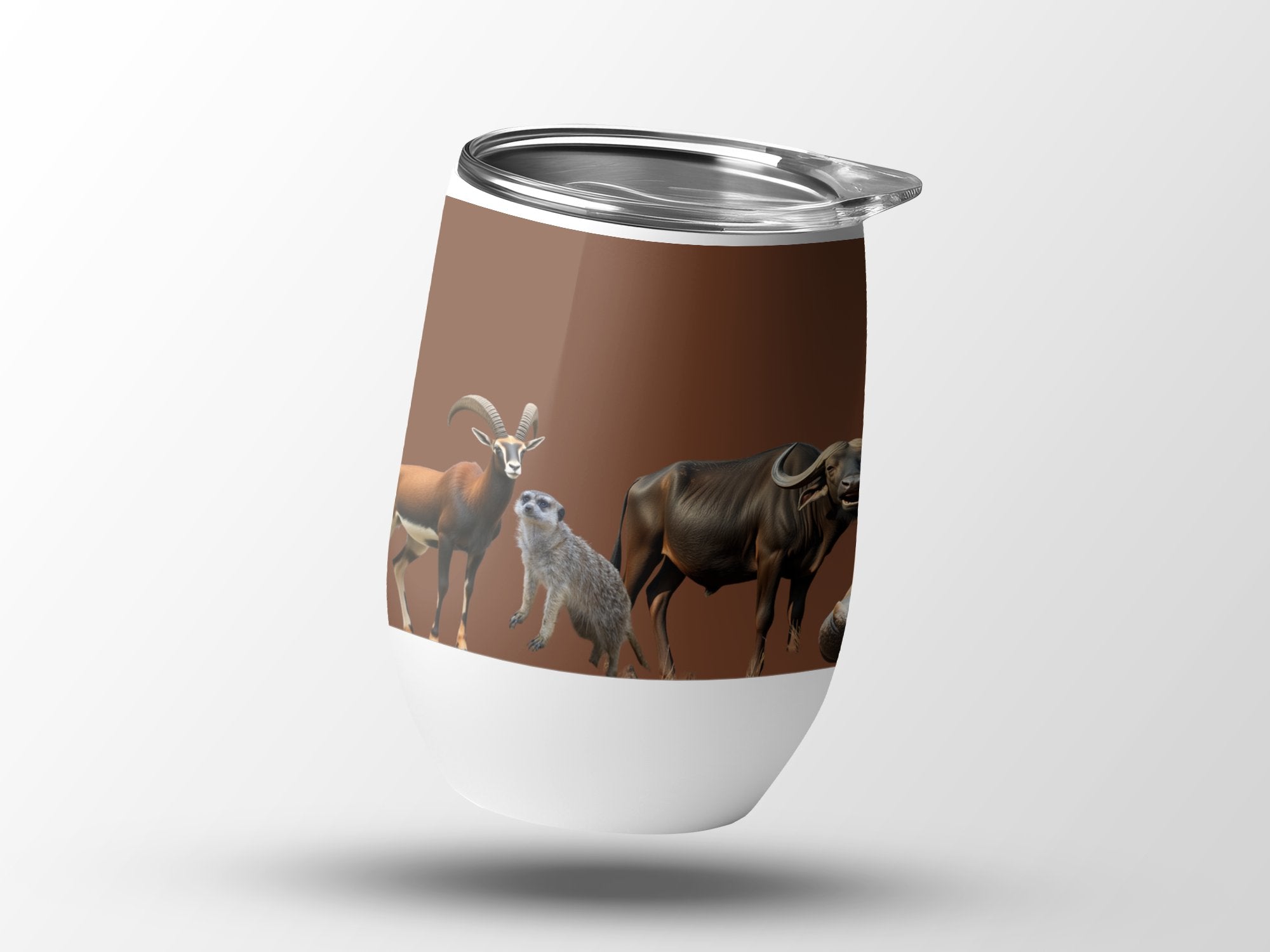 African Safari Animals Tumbler, Wildlife Adventure Drinkware – JK Creation  Finds