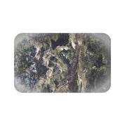 Detailed Close-Up of Mossy Tree Surface bath mat