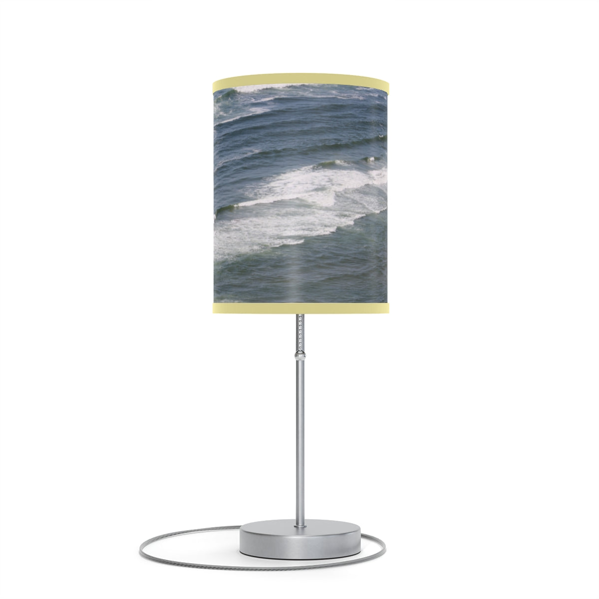 Ocean Waves Design Table Lamp for Cozy Ambiance