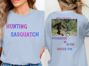 Hunting Sasquatch Sasquatch vs Alien Soccer Fun