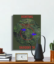 Hunting Sasquatch Wall Art Sasquatch product