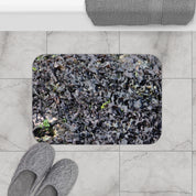 Ocean-Inspired Coral Reef Pattern Bath Mat