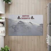 Hunting Sasquatch Design Area Rug Product Type