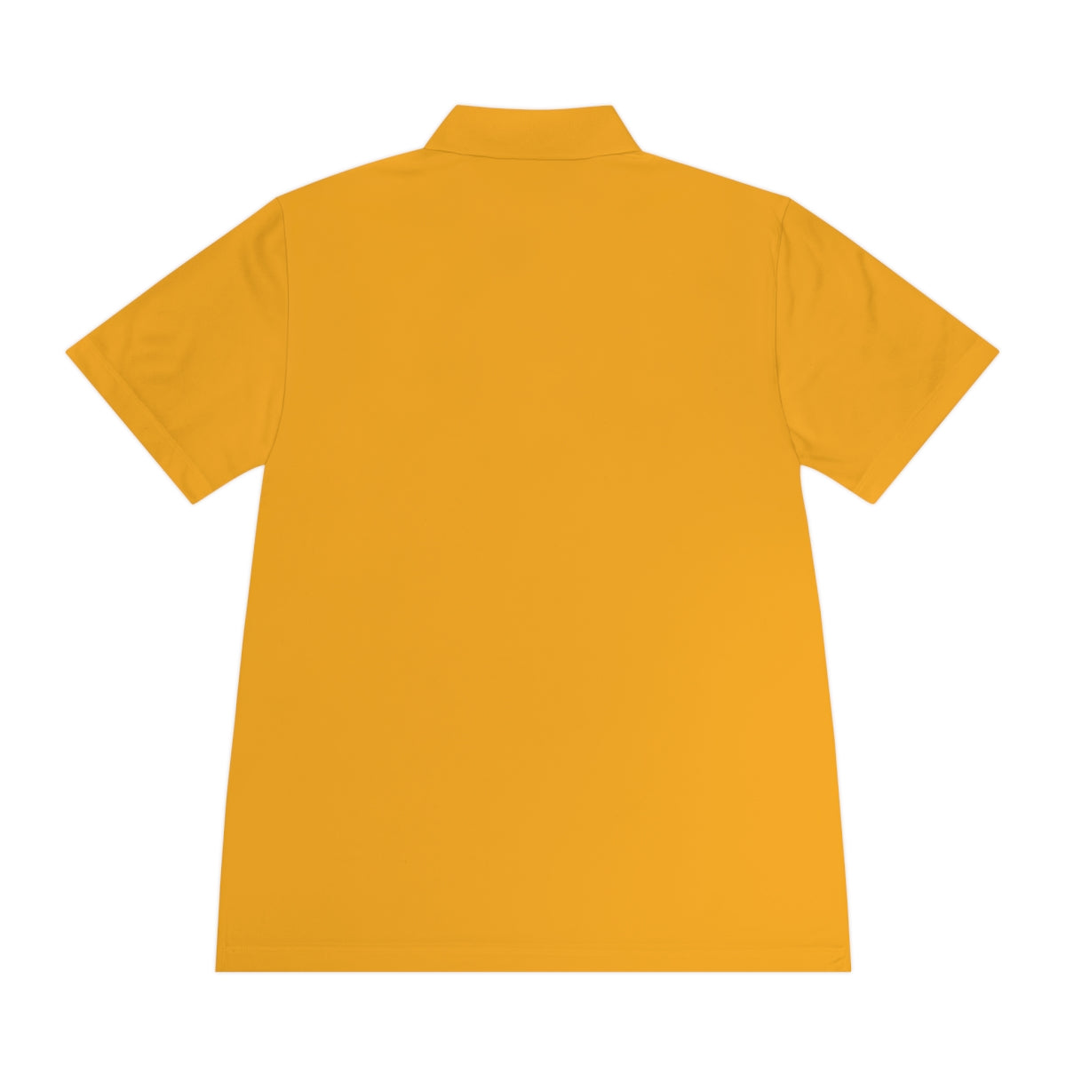 Bright Yellow Short Sleeve Polo Casual Shirt